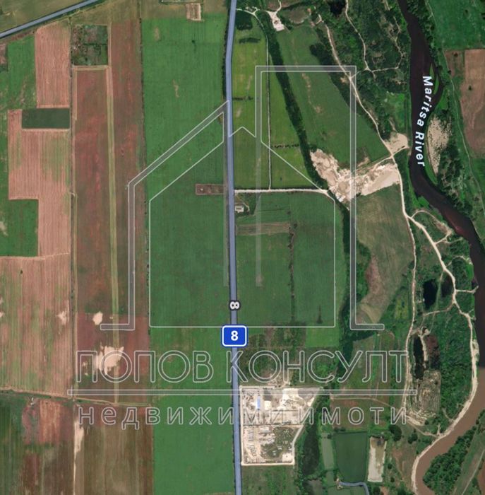 Продава се Парцел в с. Костиево, Област Пловдив - 12934 кв.м за 40 €/кв.м - Снимка #1