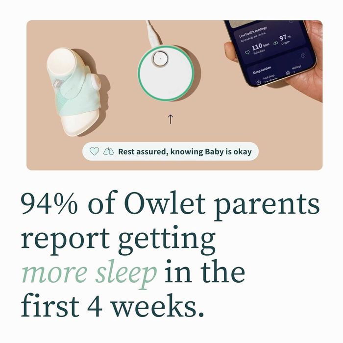 Бебефон Owlet Dream Duo Gen 2 с камера и чорап