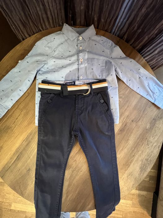 Риза и панталон Okaidi -размер 3А/Y, 98 см
