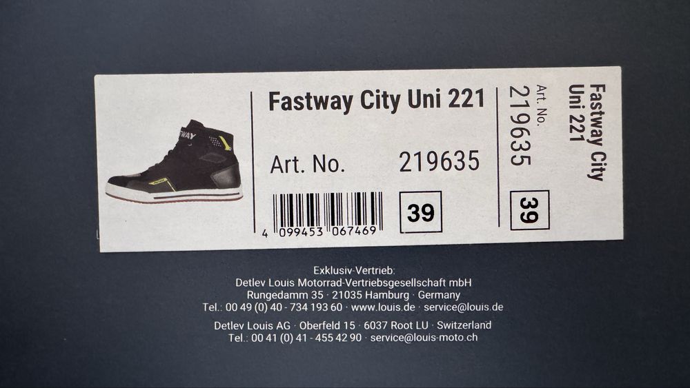 Ghete moto oraș Fastway noi