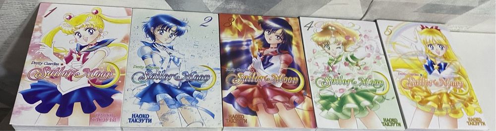 5 томов манги Сэйлор мун “Sailor moon”