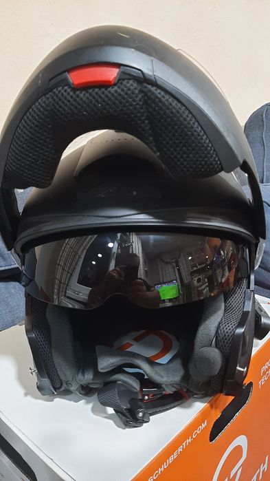 Модуларна каска schuberth C 3 XXXL  + интерком