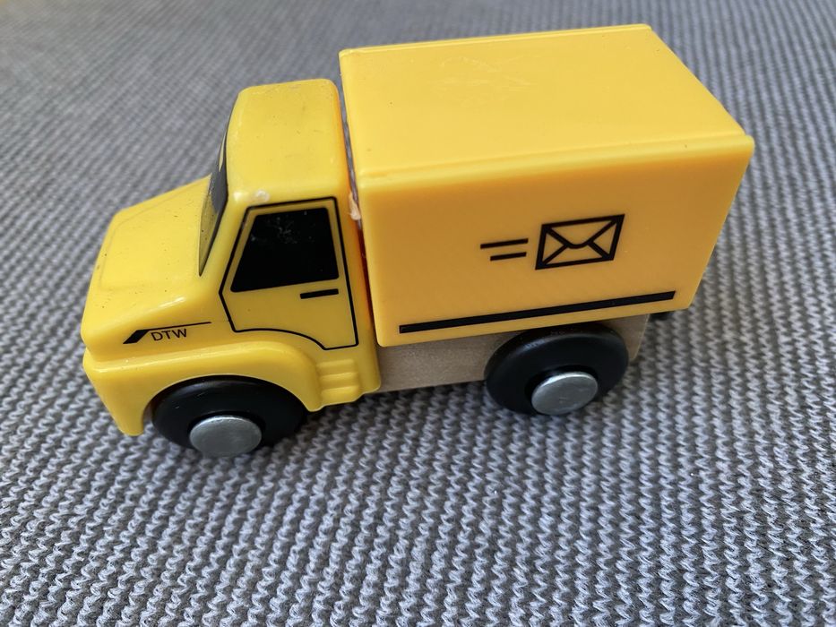Wegakama Deutsche Post – оригинално дървено камионче с магнити | Made in Germany