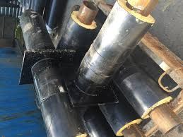 Трубы ППУ изоляции, отводы, муфты для стыка