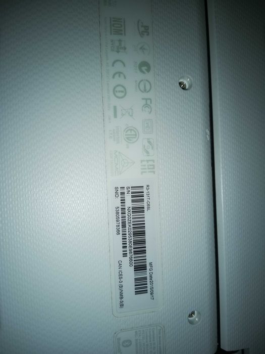 Laptop touch screen Acer Aspire R3 Series