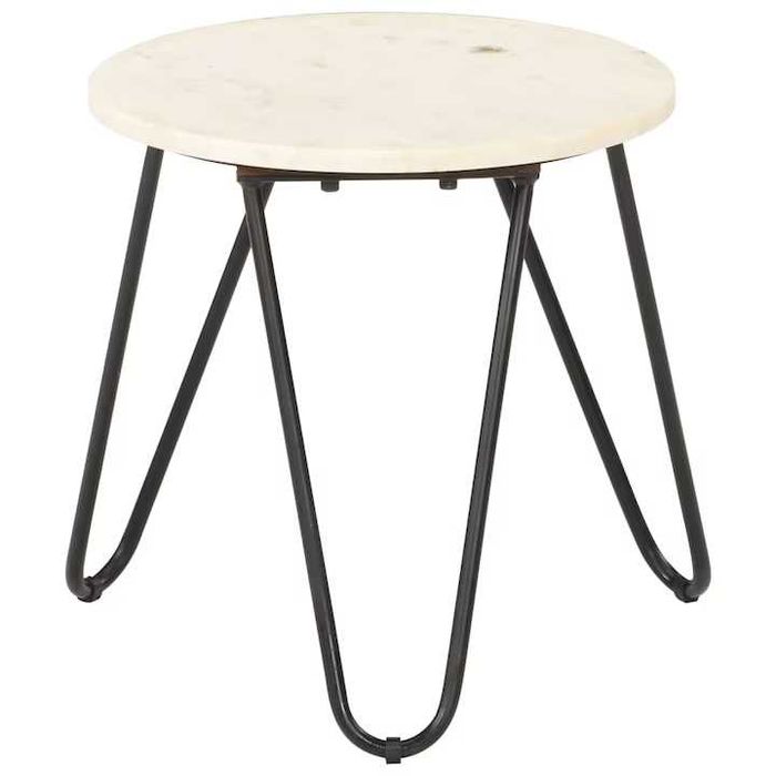 Masuta Cafea vidaXL Piatra naturala marmura Coffee Table The Home KIKA IKEA Mobexpert Exotique Marble White Alb Calacatta Premium Lux Luxury