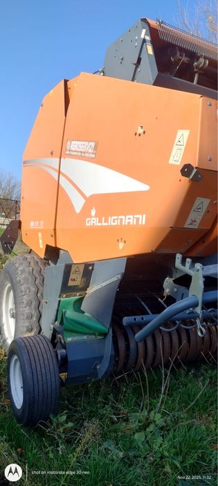 Presa baloti rotunzi Galligani