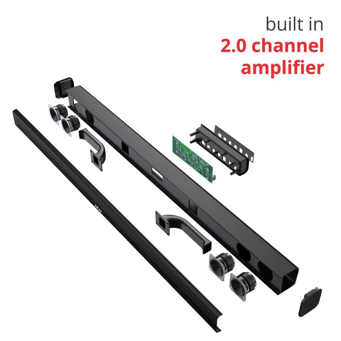 Soundbar AKAI ASB-5L, 2.0 canale, 40 W, Bluetooth, USB, HDMI (ARC)