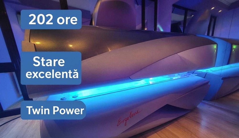 Solariu Ergoline Affinity 500 Twin Power – 202 ore functionare