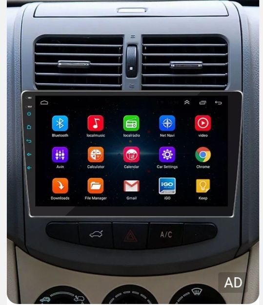 Рамка за мултимедия 10 инча Vw Skoda seat android 2 дин 2 din Андроид