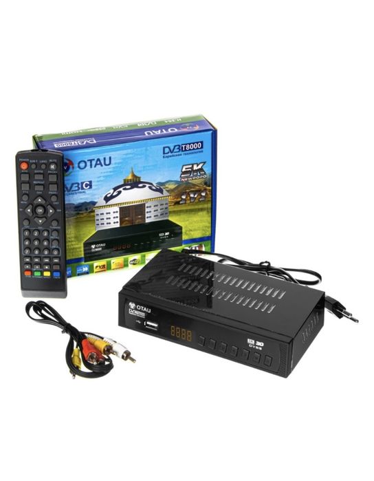 Тв приставка Тюнер ресивер цифровой спутниковый 24 канала