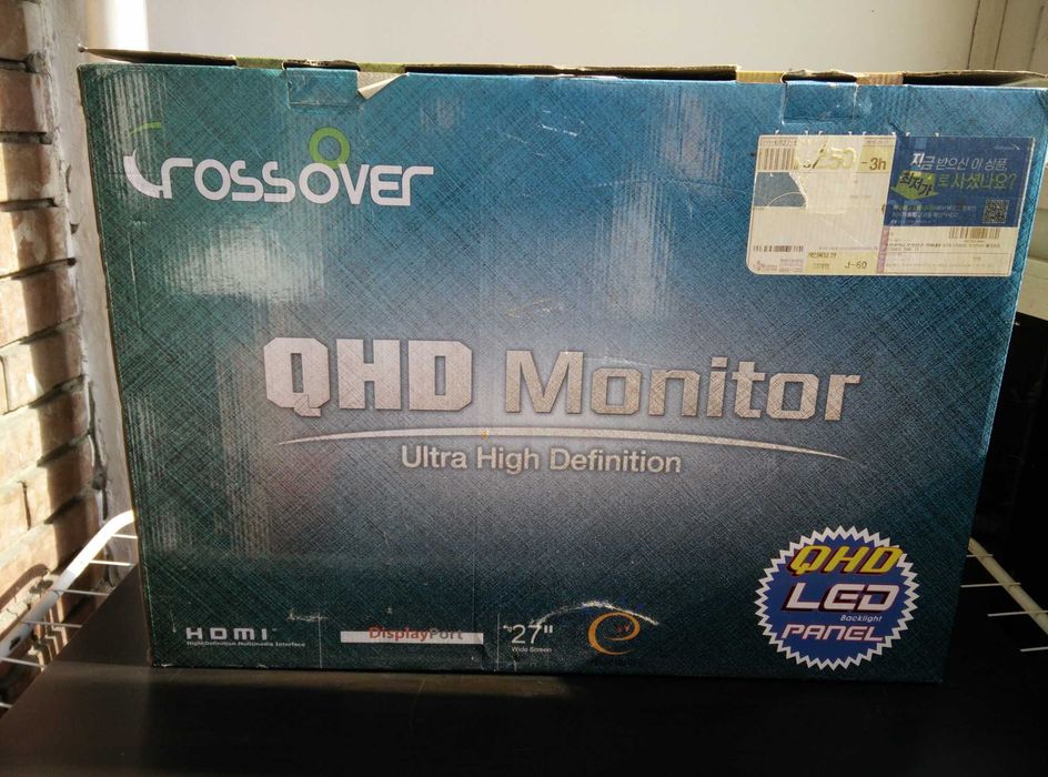 Монитор 27' 2560x1440 IPS