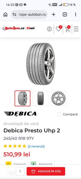 Anvelope 245 40 r18 97Y  VARA