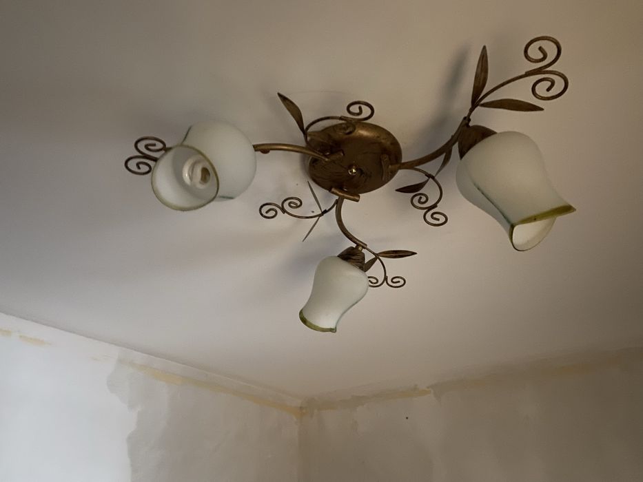 Плафони винтидж 4 бр и полюлей