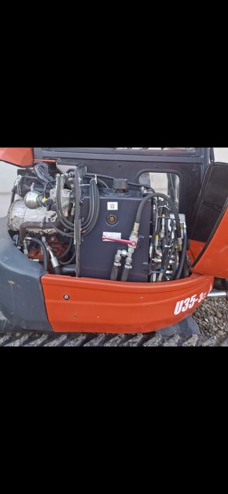 Miniexcavator Kubota u35 2016