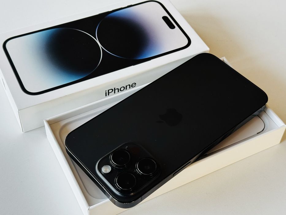 Iphone 14 Pro Max 256GB Black Гаранция 6 месеца