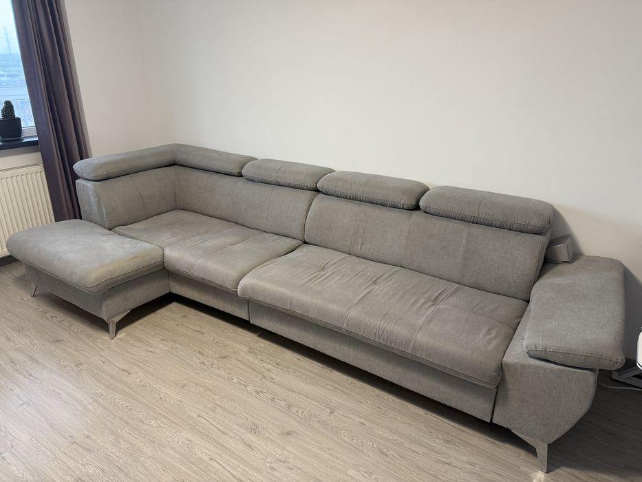 Canapea 4 locuri gri