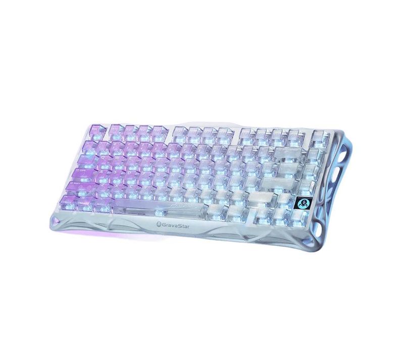 ; Клавиатура Gravastar Mercury K1 Lite (Crystal Aurora)