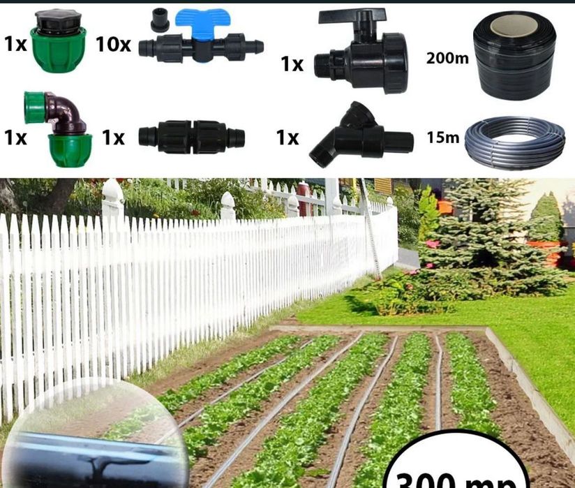 Sisteme de picurare tub sau banda și accesorii