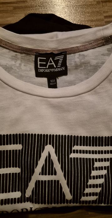 Set Emporio Armani tricou si pantaloni scurti, 9 ani, 134 cm