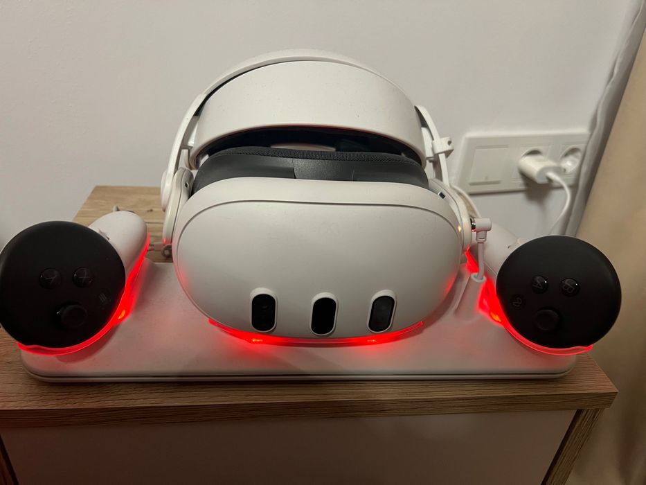 Meta Quest3 512gb 4k alb/stare ca și noi.