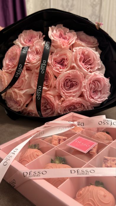 Цветы букет от “Desso flowers”