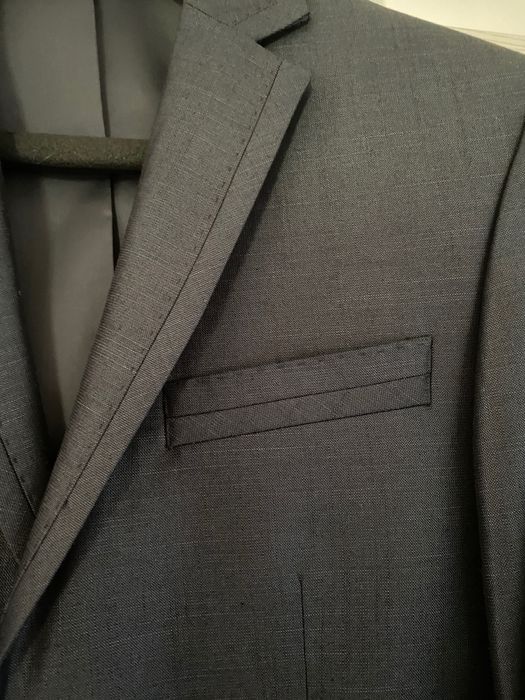 Костюм мужской- двойка серого цвета. Размер 46-48, рост II