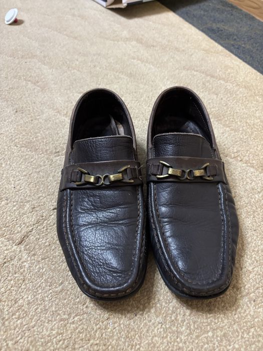 Продам кожаные мужские лоферы