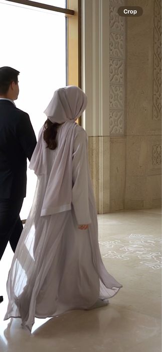 Платье на вечер/в мечеть +платок