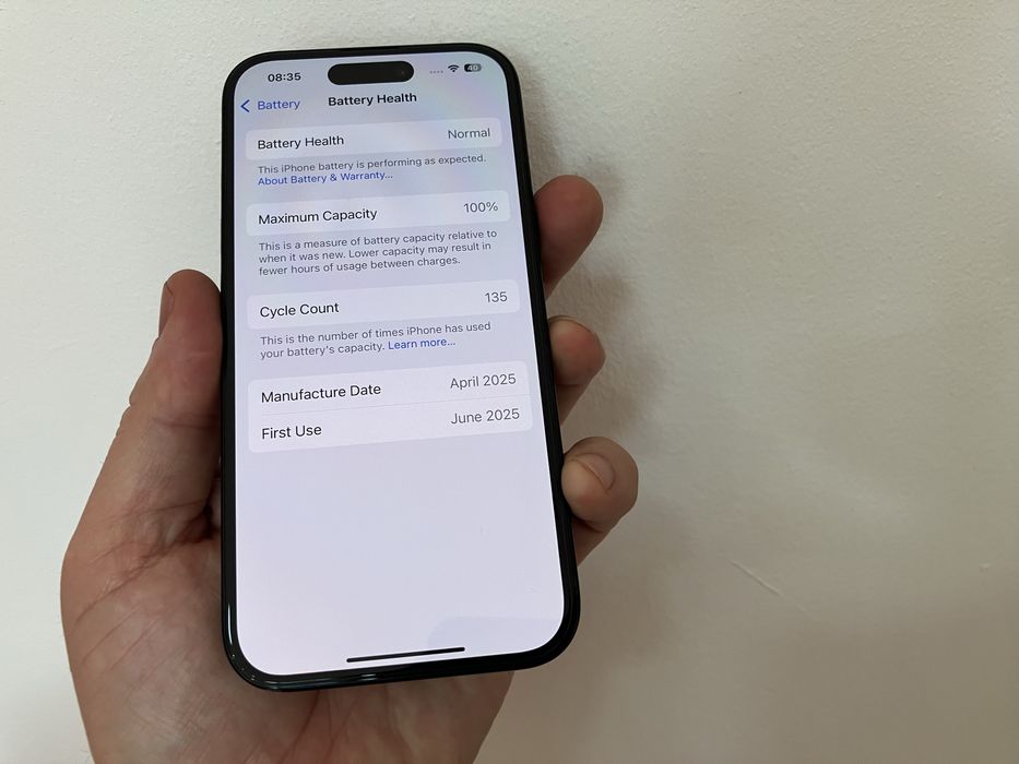 Iphone 16, 128 gb, Black