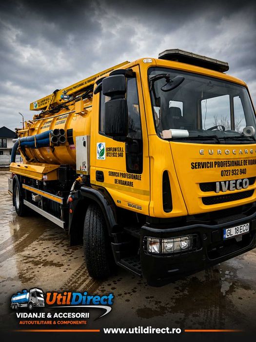 Autoutilitară Combinată Vidanjă + Womă Iveco Eurocargo 2016