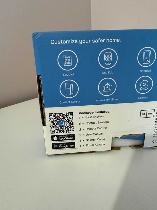 AGSHOME, sistem de alarmă inteligent pentru casă cu 11 piese