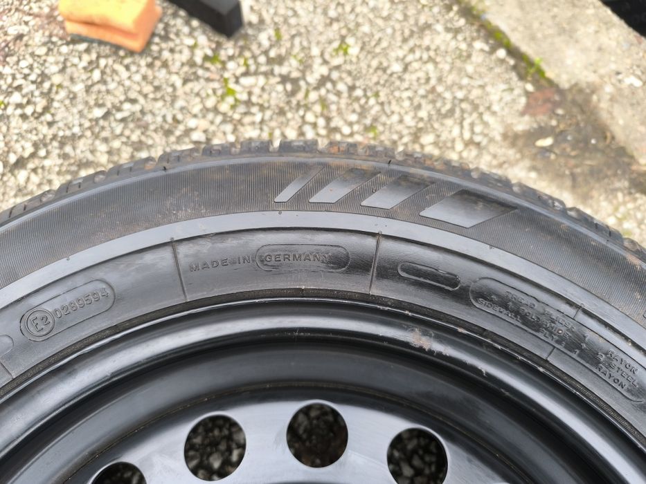 Чисто нова метална джанта с гума Мишелин , 185/65/15,  5/112