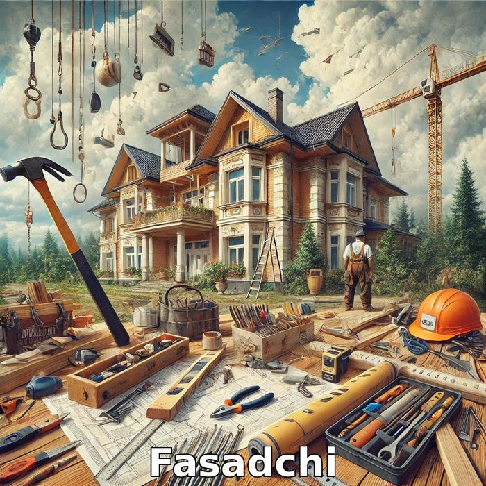 Travertin,marmarin,lyanardo,atachento  Fasad boyicha barcha xizmatlar