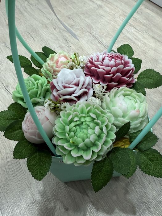 Букеты из мыла. Мыльная флористика.