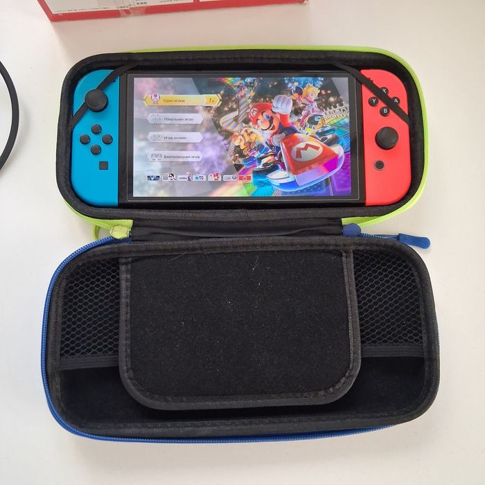 Nintendo switch OLED + 3 игры