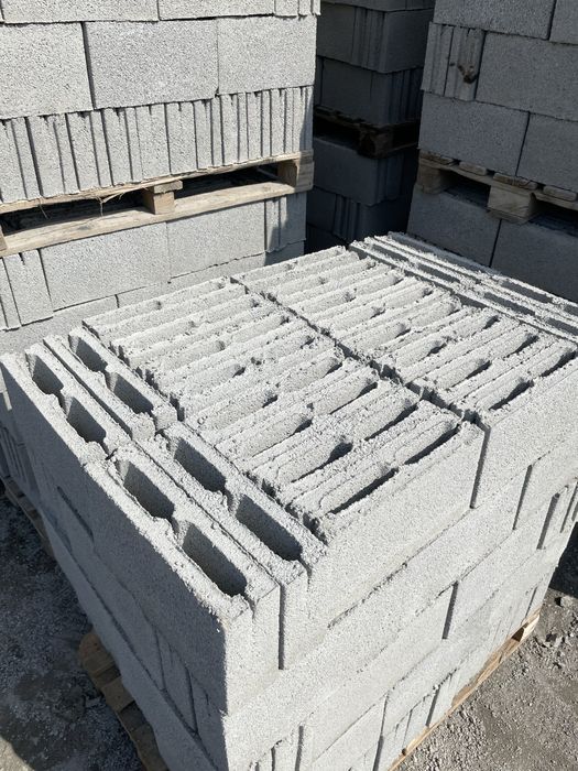 Сплитерные блоки, рваные блоки, перегородочные блоки, кирпич