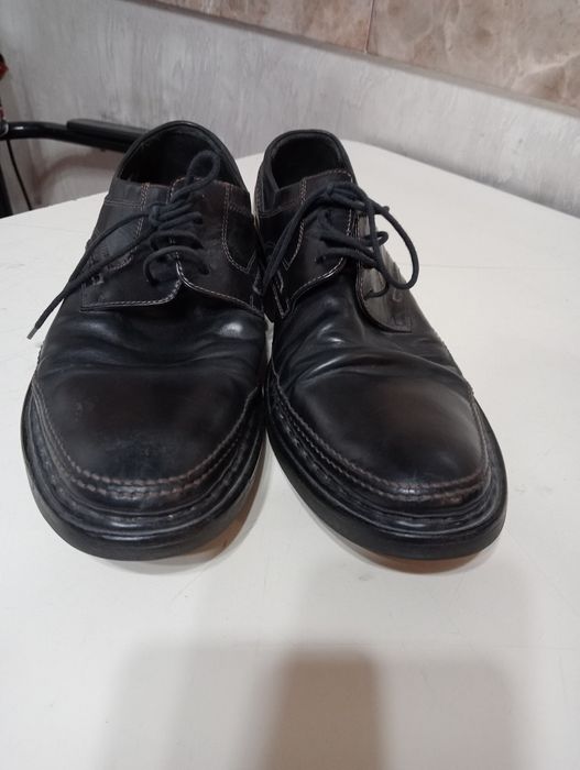 Кожаная обувь туфли