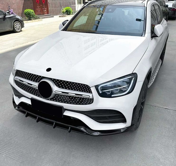 Extensie bara fata Mercedes GLC AMG 2016-2019 negru lucios x253