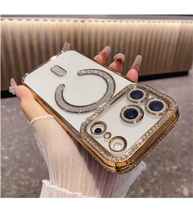 Iphone 17 17 AIR 17 PRO 17 PRO MAX - Husa Magsafe Stone Camera Protect
