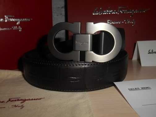 În stoc Curea pentru bărbaț, femeie Salvatore Ferragamo piele 0633