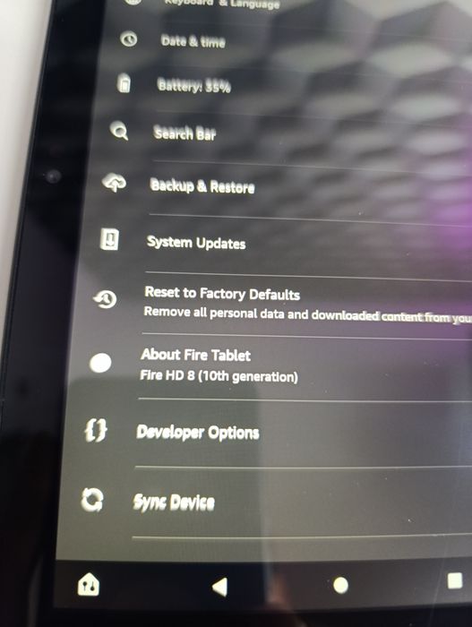 Tableta Amazon fire hd 8 gen 10 cu magazin play perfect funcțională
