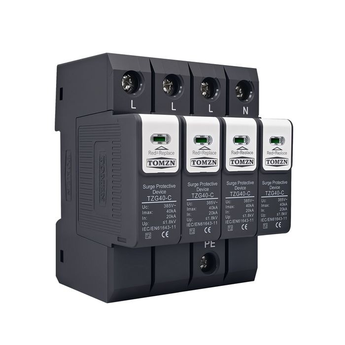 4P AC SPD MOV 420V трифазен катоден отводител