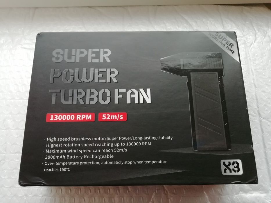 SIGILATE - Suflanta super turbo jet fan X3 ORIGINALA