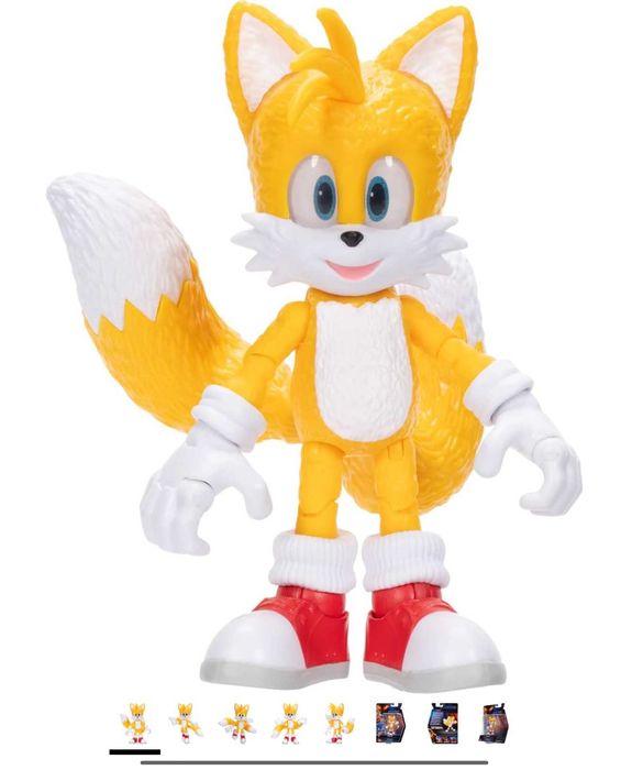 Нова, оригинална, колекционерска Тейлс фигурkа от фирма Jakks Pacific 12,7 cm Sonic 3 Tails