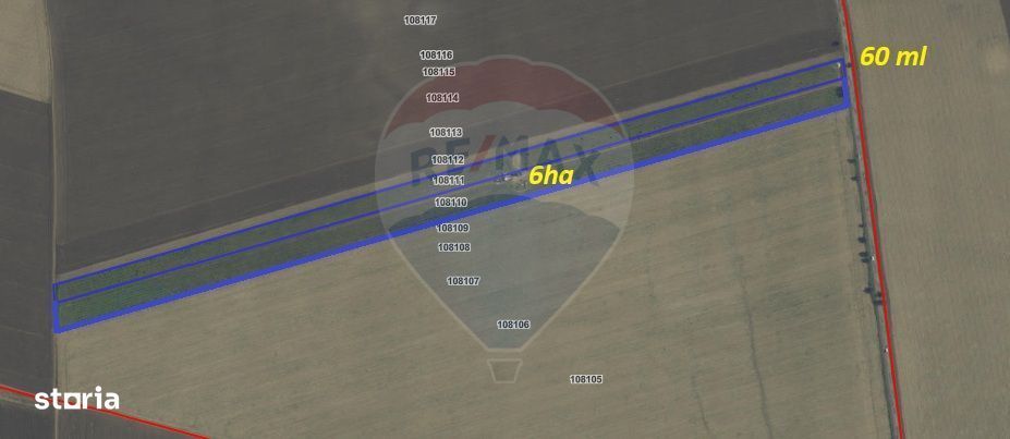 Teren de vanzare in Săcele ideal pentru silozuri, fermă 6 ha