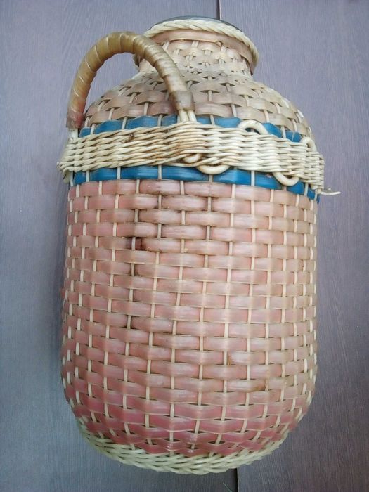 Дамаджана, Буркан,Делва,Плетен Калъф