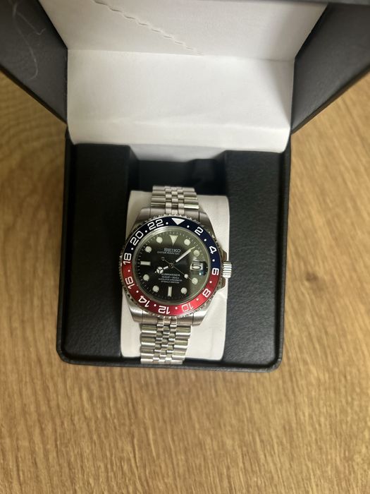 Ceas Seiko Mod Submariner Pepsi