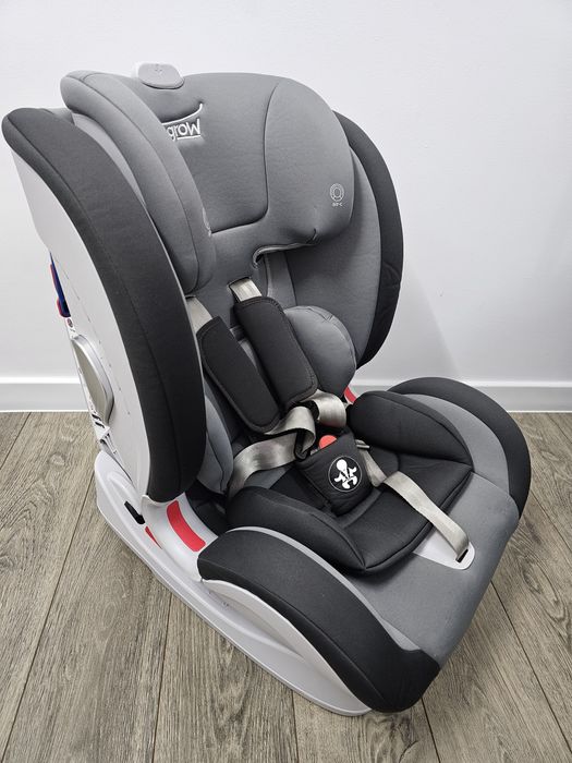 Scaun auto Isofix U-Grow 0-36kg ugrow gri negru