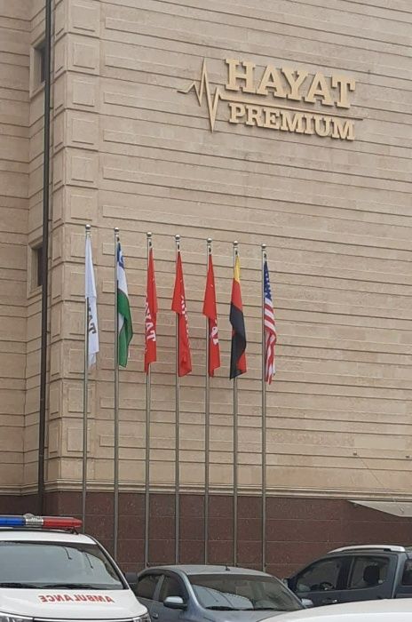 Герб ва байроқлар Ўзбекистон бўйлаб етказиб берамиз